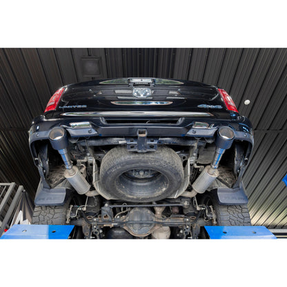 MBRP | 2019-2024 Ram 1500 5.7L Hemi Carbon Fiber Exhaust Tips, 5 Inch OD Dual Wall Angle Cut, Sold In Pairs  | T5199CF