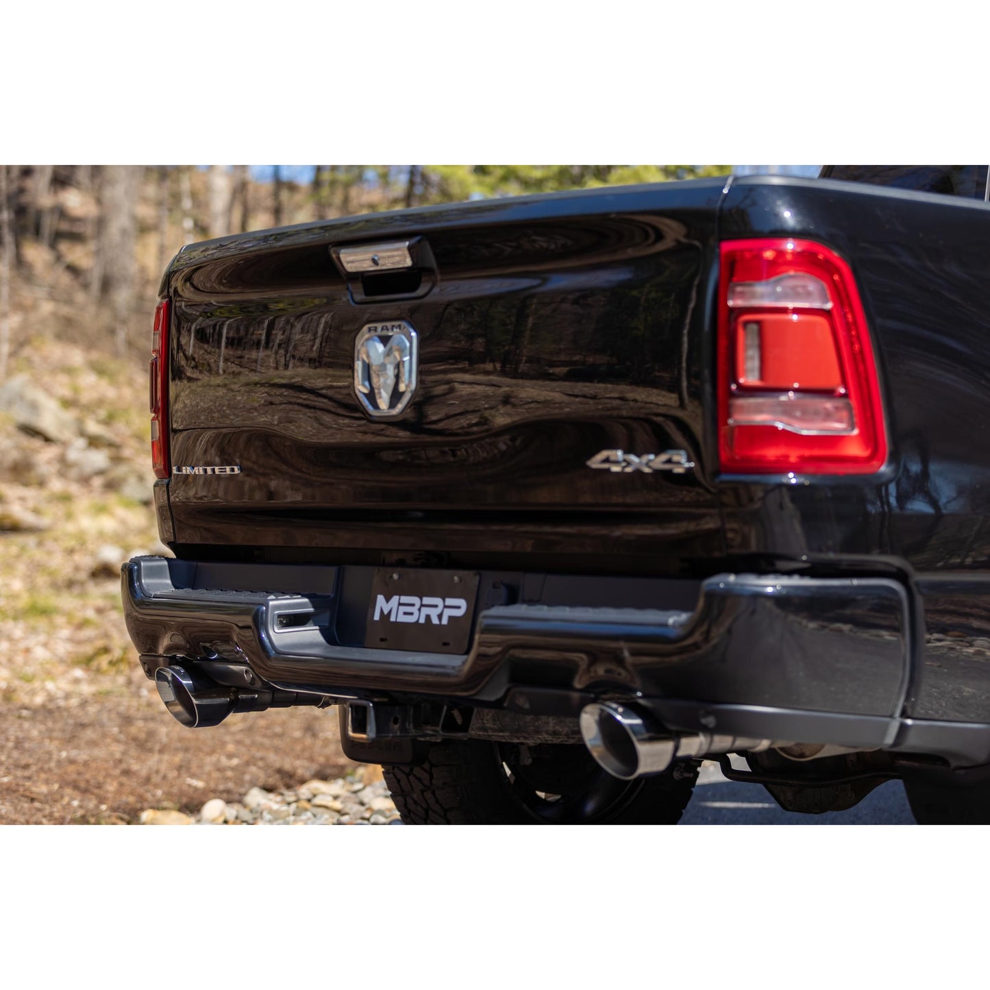 MBRP | 2019-24 Ram 1500 5.7L Hemi Exhaust Tips, Armor Pro 5 Inch OD Dual Wall Angle Cut, Sold In Pairs  | T5199