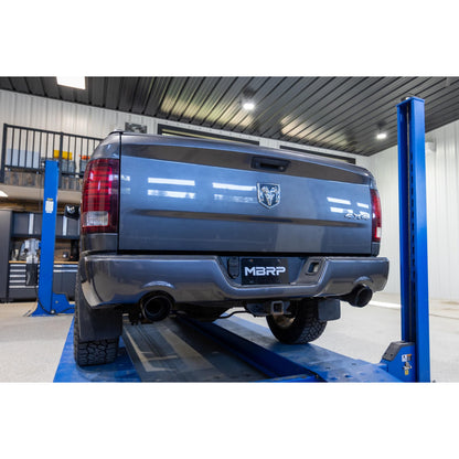 MBRP | 2009-2018 Ram 1500 and 2019-2024 Ram 1500 5.7L Hemi Black Exhaust Tips, Armor BLK 5 Inch OD Dual Wall Angle Cut. Sold In Pairs  | T5200BLK