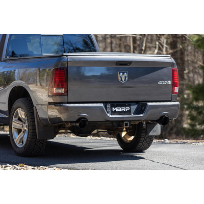 MBRP | 2009-2018 Ram 1500 and 2019-2024 Ram 1500 5.7L Hemi Black Exhaust Tips, Armor BLK 5 Inch OD Dual Wall Angle Cut. Sold In Pairs  | T5200BLK