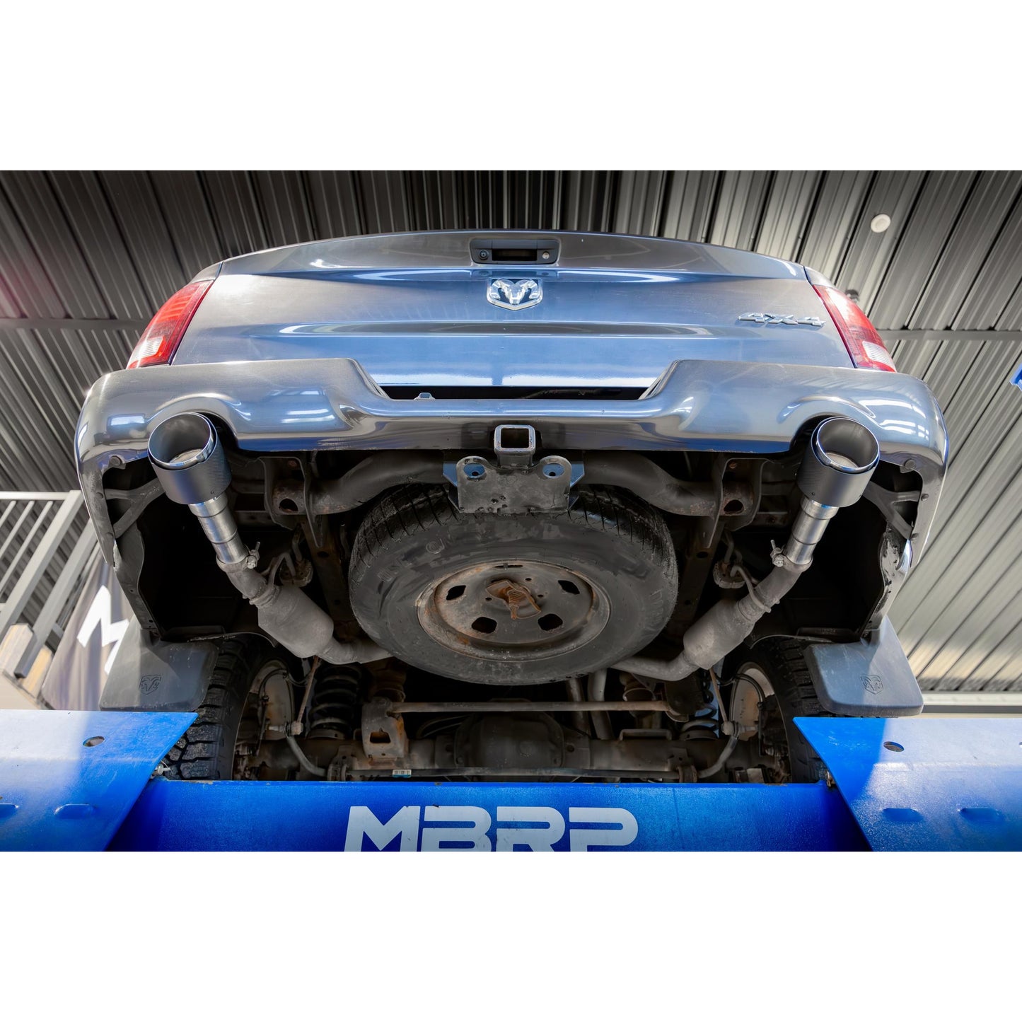 MBRP | 2009-2018 Ram 1500 and 2019-2024 Ram 1500 5.7L Hemi Carbon Fiber Exhaust Tips, 5 Inch OD Dual Wall Angle Cut. Sold In Pairs  | T5200CF