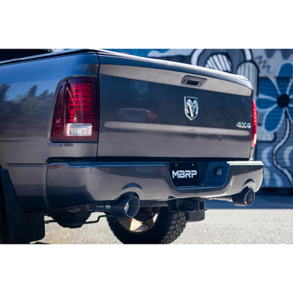 MBRP | 2009-2018 Ram 1500 and 2019-2024 Ram 1500 5.7L Hemi Carbon Fiber Exhaust Tips, 5 Inch OD Dual Wall Angle Cut. Sold In Pairs  | T5200CF