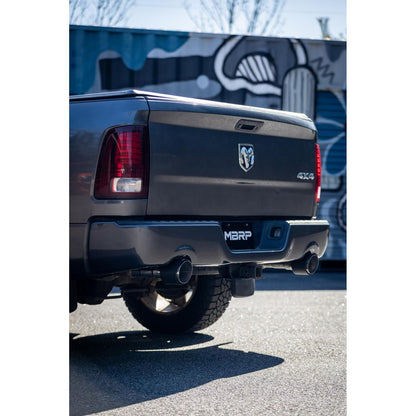 MBRP | 2009-2018 Ram 1500 and 2019-2024 Ram 1500 5.7L Hemi Carbon Fiber Exhaust Tips, 5 Inch OD Dual Wall Angle Cut. Sold In Pairs  | T5200CF