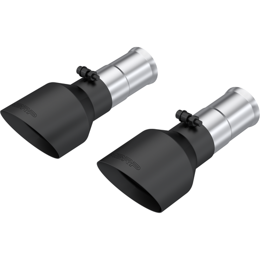 MBRP | 2025-Up Ram 1500 3.0L SST 5 Inch OD Black-Coated Stainless Steel Tips Sold in Pairs  | T5204BLK