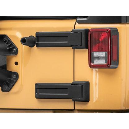 NVE | Tailgate Hinge Cover Kit for 07-18 JK 2-4 Door Models NVE-HINGE003