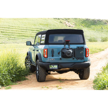 DV8 OFF-ROAD | 2021 2025 Ford Bronco Tailgate Reinforcement Molle Panel  | TCBR-04