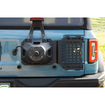 DV8 OFF-ROAD | 2021 2025 Ford Bronco Tailgate Reinforcement Molle Panel  | TCBR-04