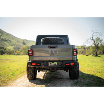 DV8 OFF-ROAD | 2020 2025 Jeep Gladiator JT Adjustable In Bed Tire Carrier  | TCGL-03