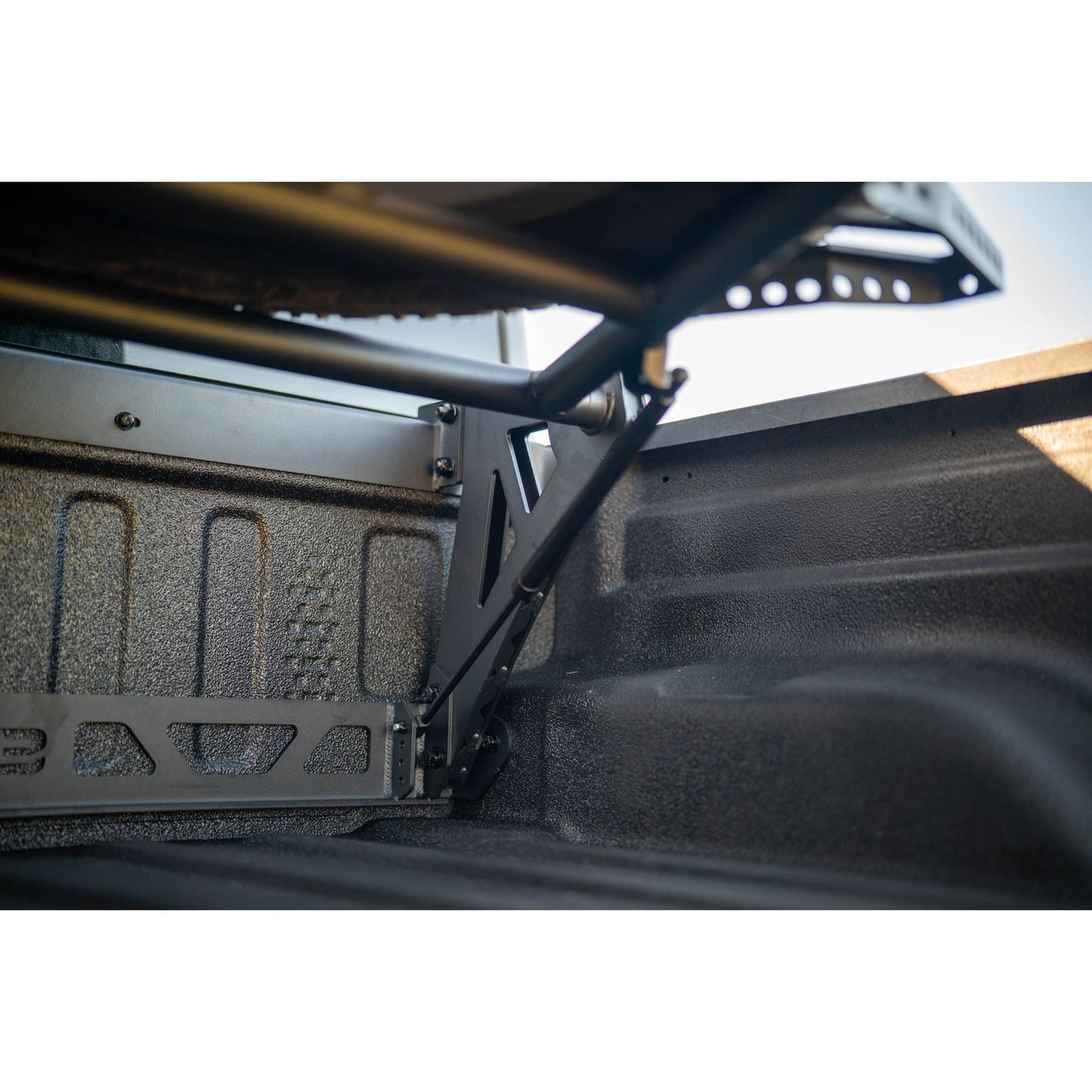 DV8 OFF-ROAD | 2020 2025 Jeep Gladiator JT Adjustable In Bed Tire Carrier  | TCGL-03