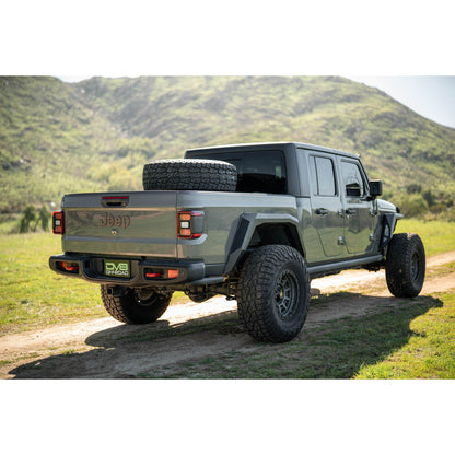 DV8 OFF-ROAD | 2020 2025 Jeep Gladiator JT Adjustable In Bed Tire Carrier  | TCGL-03