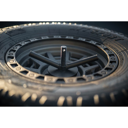 DV8 OFF-ROAD | 2020 2025 Jeep Gladiator JT Adjustable In Bed Tire Carrier  | TCGL-03