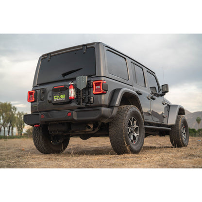 DV8 OFF-ROAD | 2018 2025 Jeep Wrangler JL Tailgate Reinforcement Molle Panel  | TCJL-04