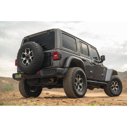 DV8 OFF-ROAD | 2018 2025 Jeep Wrangler JL Tailgate Reinforcement Molle Panel  | TCJL-04