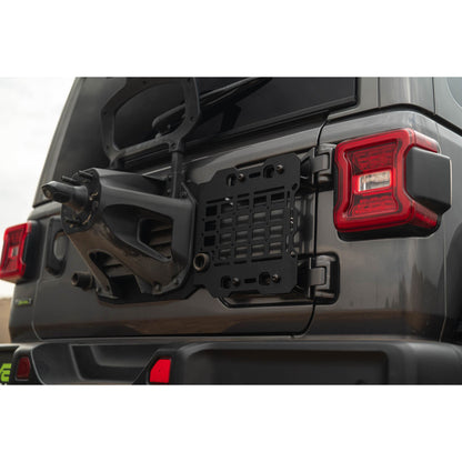 DV8 OFF-ROAD | 2018 2025 Jeep Wrangler JL Tailgate Reinforcement Molle Panel  | TCJL-04