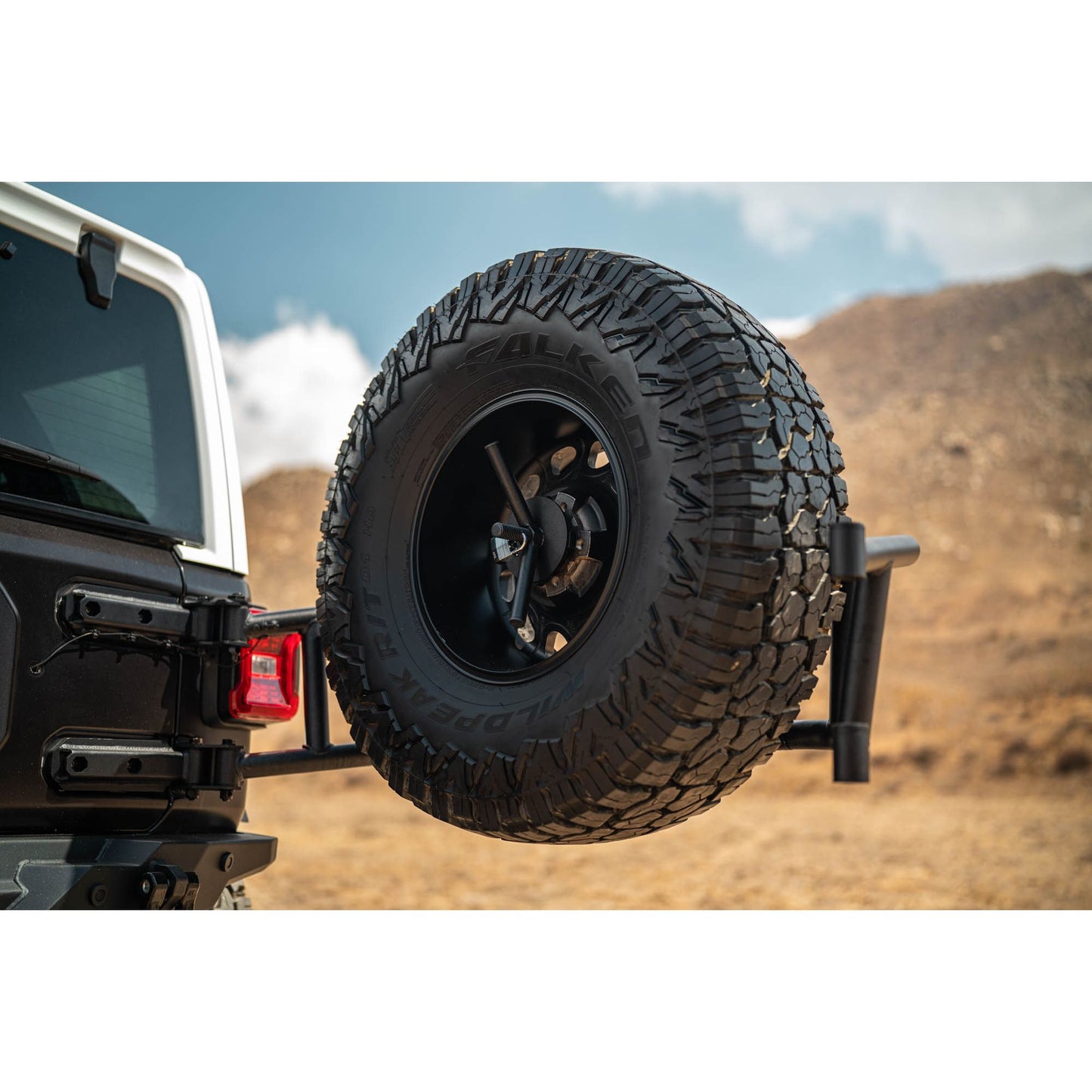 DV8 OFF-ROAD | 2018 2025 Jeep Wrangler JL Body Mounted Tire Carrier  | TCJL-14