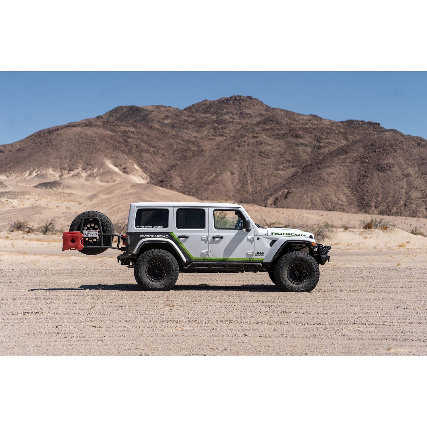 DV8 OFF-ROAD | 2018 2025 Jeep Wrangler JL Body Mounted Tire Carrier  | TCJL-14