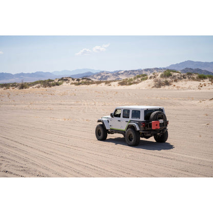 DV8 OFF-ROAD | 2018 2025 Jeep Wrangler JL Body Mounted Tire Carrier  | TCJL-14