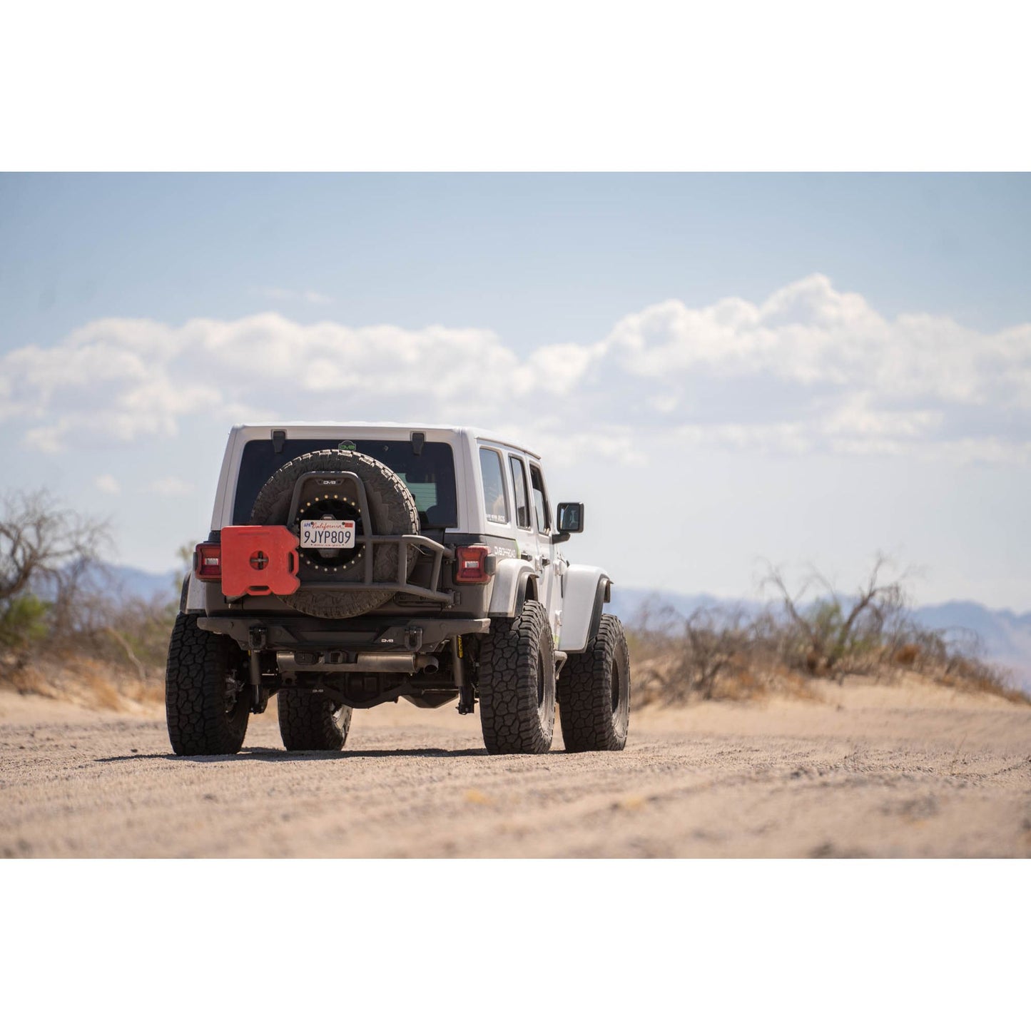 DV8 OFF-ROAD | 2018 2025 Jeep Wrangler JL Body Mounted Tire Carrier  | TCJL-14