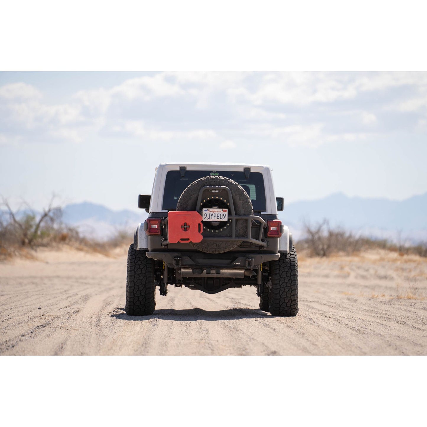DV8 OFF-ROAD | 2018 2025 Jeep Wrangler JL Body Mounted Tire Carrier  | TCJL-14