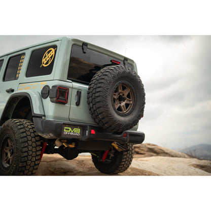 DV8 OFF-ROAD | 2018 2025 Jeep Wrangler JL Spare Tire Carrier  | TCJL-15