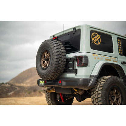 DV8 OFF-ROAD | 2018 2025 Jeep Wrangler JL Spare Tire Carrier  | TCJL-15