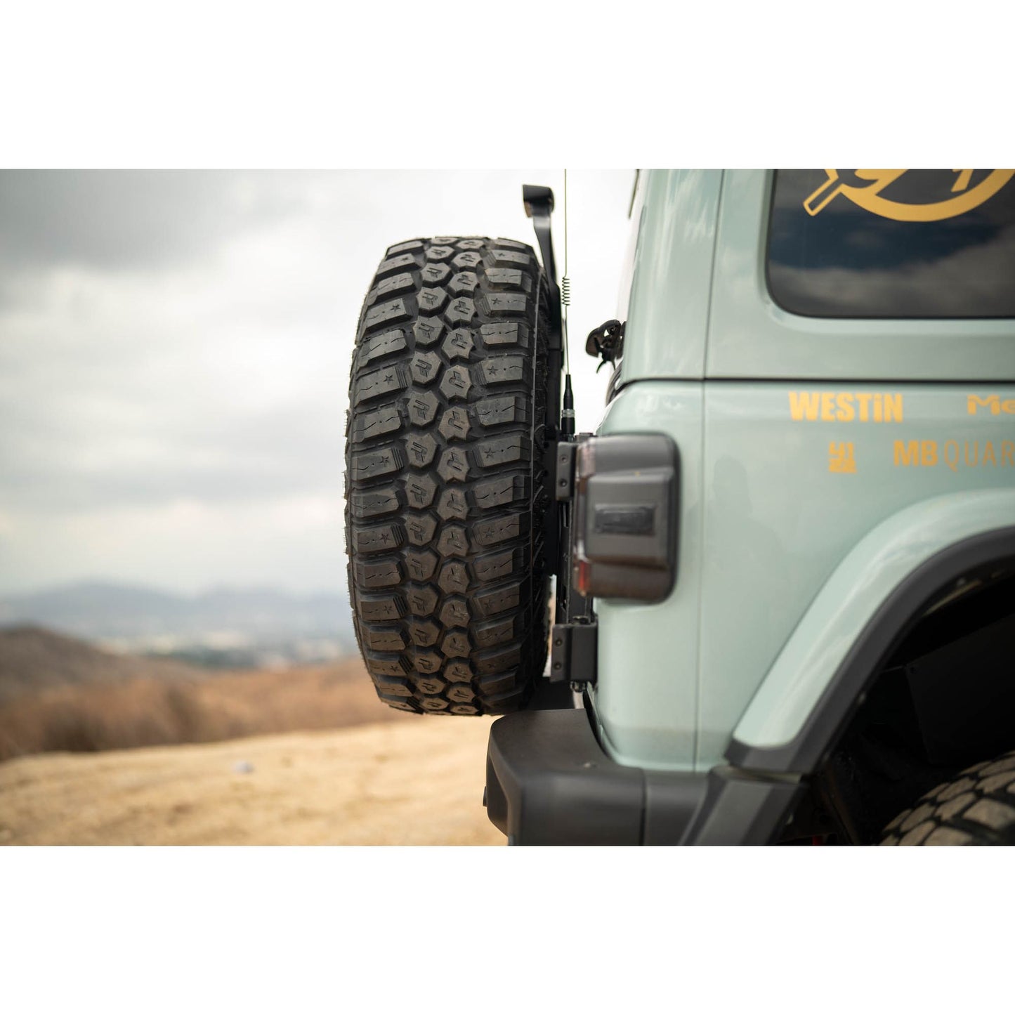 DV8 OFF-ROAD | 2018 2025 Jeep Wrangler JL Spare Tire Carrier  | TCJL-15