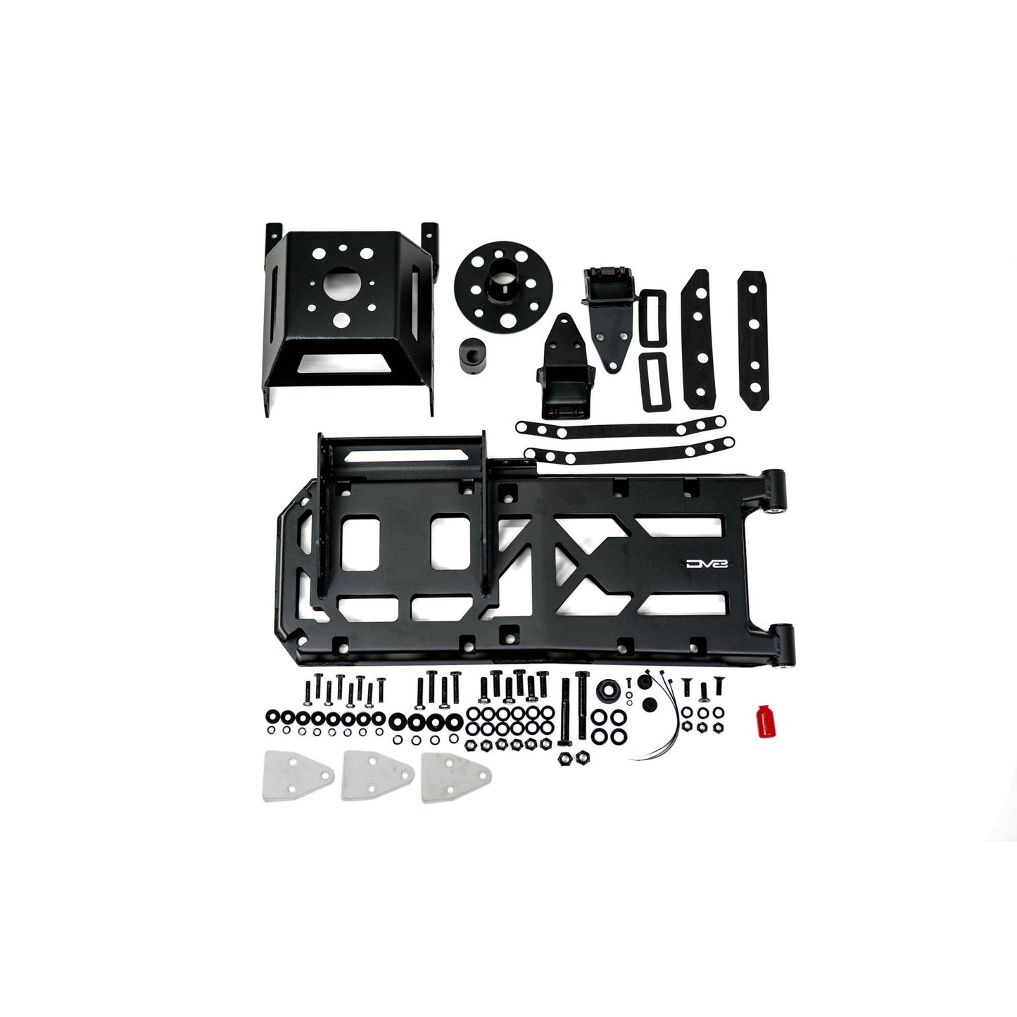DV8 OFF-ROAD | 2018 2025 Jeep Wrangler JL Spare Tire Carrier  | TCJL-15