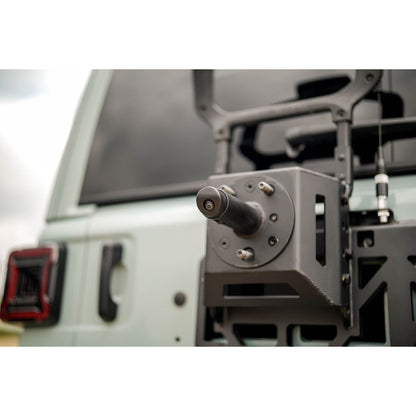 DV8 OFF-ROAD | 2018 2025 Jeep Wrangler JL Spare Tire Carrier  | TCJL-15