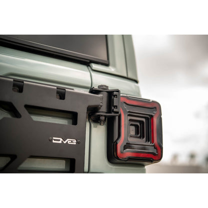 DV8 OFF-ROAD | 2018 2025 Jeep Wrangler JL Spare Tire Carrier  | TCJL-15