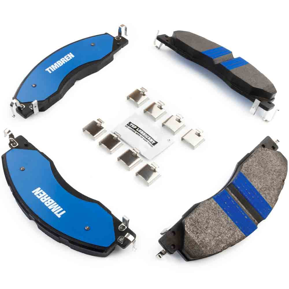 Timbren TIM-D1399SD Front BES Brake Pads | RAM 2500/3500 (2011-2018) — view 2