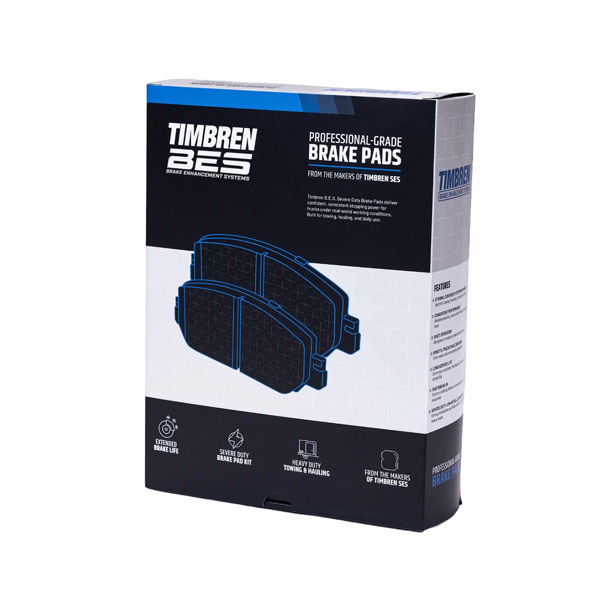 Timbren TIM-D1680SD Front BES Brake Pads | Ford F-250/F-350 (2013-2022) — view 5