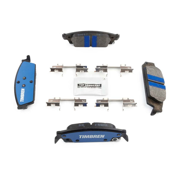 TIMBREN | Rear Brake Pads | 2014–2018 Chevy Silverado 1500 / 2014–2018 GMC Sierra 1500 | TIM-D1707SD