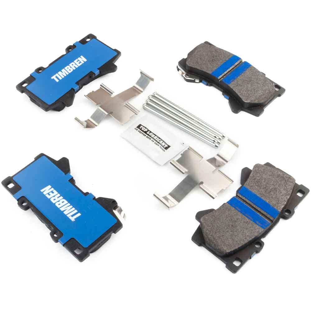 Timbren TIM-D2442SD Front BES Brake Pads | Toyota Tacoma (2024-Present) & Toyota Tundra (2022-Present) | 340mm Rotor — view 2