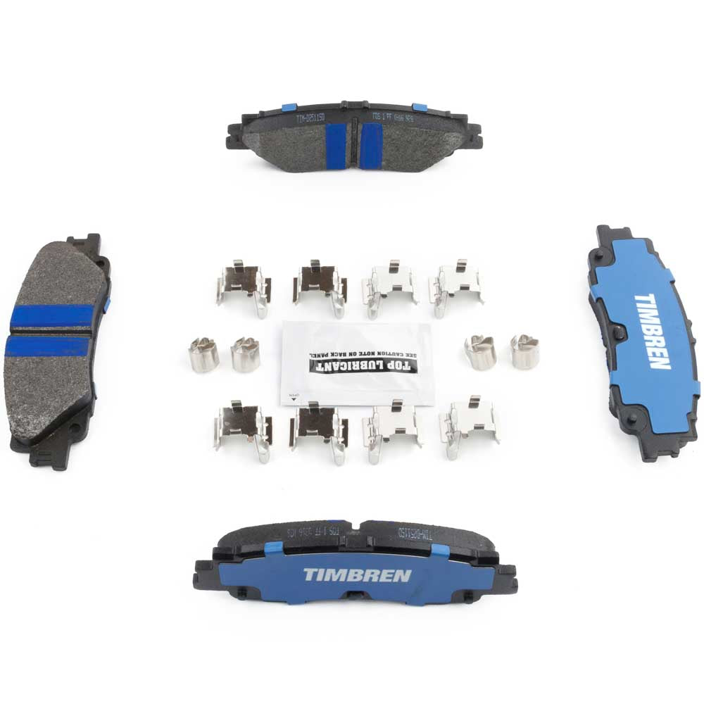 Timbren TIM-D2511SD Rear BES Brake Pads | Toyota Tacoma/Tundra (2024-Present) | 335mm Rotor — view 3