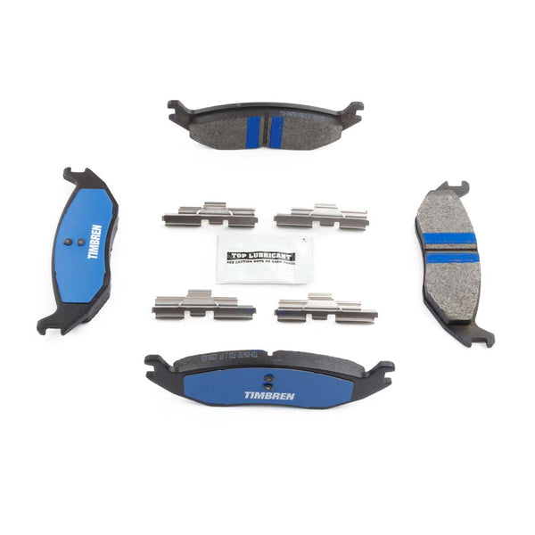 TIMBREN | Rear Brake Pads | 2011–2018 Ram 1500 / 2019–2024 Ram 1500 Classic | TIM-D967SD