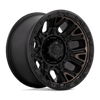 FUEL D824 TRACTION Matte Black W Double Dark Tint
