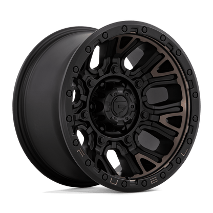 FUEL D824 TRACTION Matte Black W Double Dark Tint