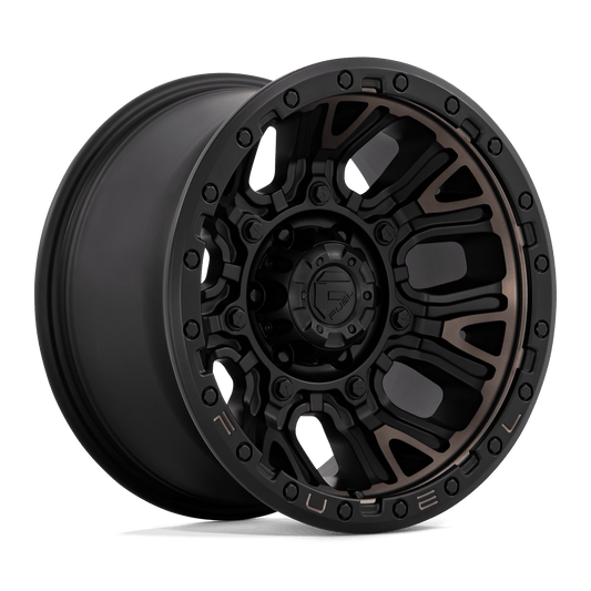 FUEL D824 TRACTION Matte Black W Double Dark Tint