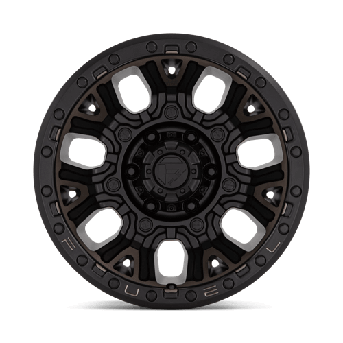 FUEL D824 TRACTION Matte Black W Double Dark Tint