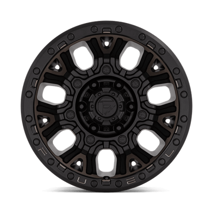 FUEL D824 TRACTION Matte Black W Double Dark Tint