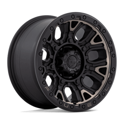 FUEL D824 TRACTION Matte Black W Double Dark Tint