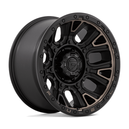 FUEL D824 TRACTION Matte Black W Double Dark Tint