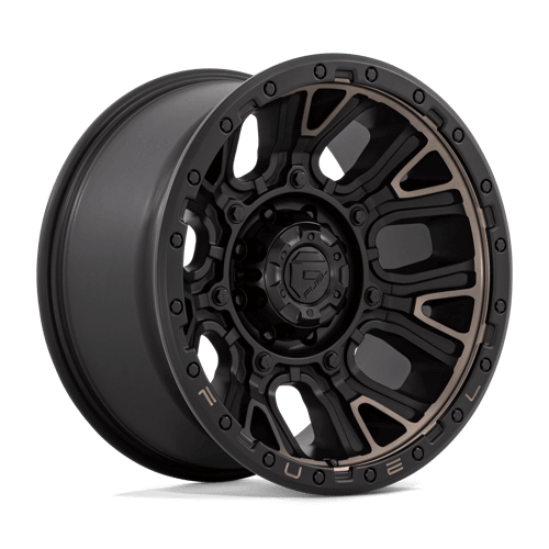 FUEL D824 TRACTION Matte Black W Double Dark Tint