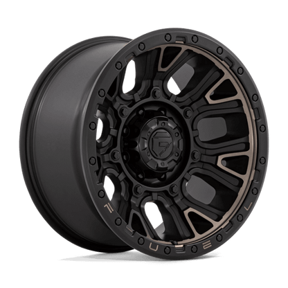 FUEL D824 TRACTION Matte Black W Double Dark Tint