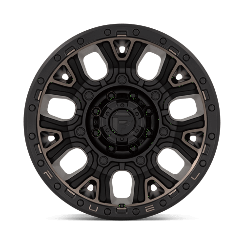 FUEL D824 TRACTION Matte Black W Double Dark Tint
