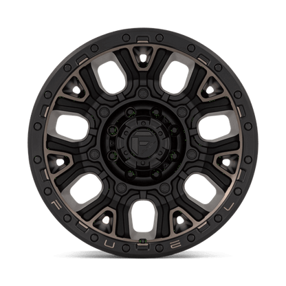 FUEL D824 TRACTION Matte Black W Double Dark Tint