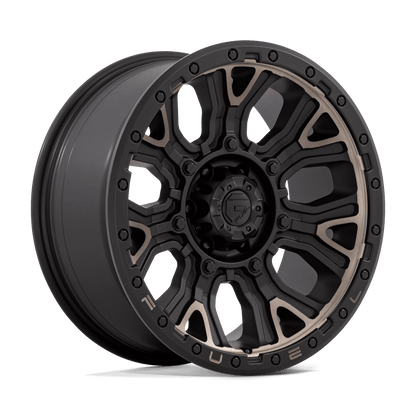 FUEL D824 TRACTION Matte Black W Double Dark Tint