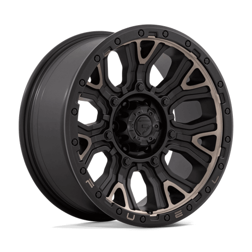 FUEL D824 TRACTION Matte Black W Double Dark Tint
