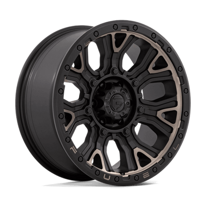 FUEL D824 TRACTION Matte Black W Double Dark Tint