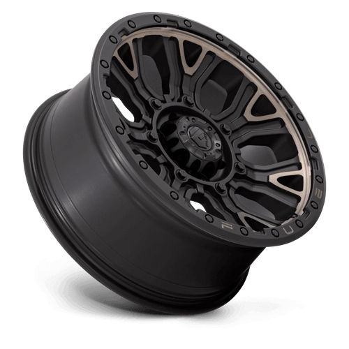 FUEL D824 TRACTION Matte Black W Double Dark Tint